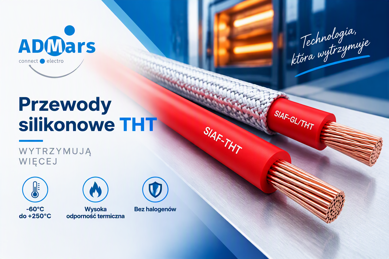 Przewody silikonowe THT – niezawodne przewody do wysokich temperatur